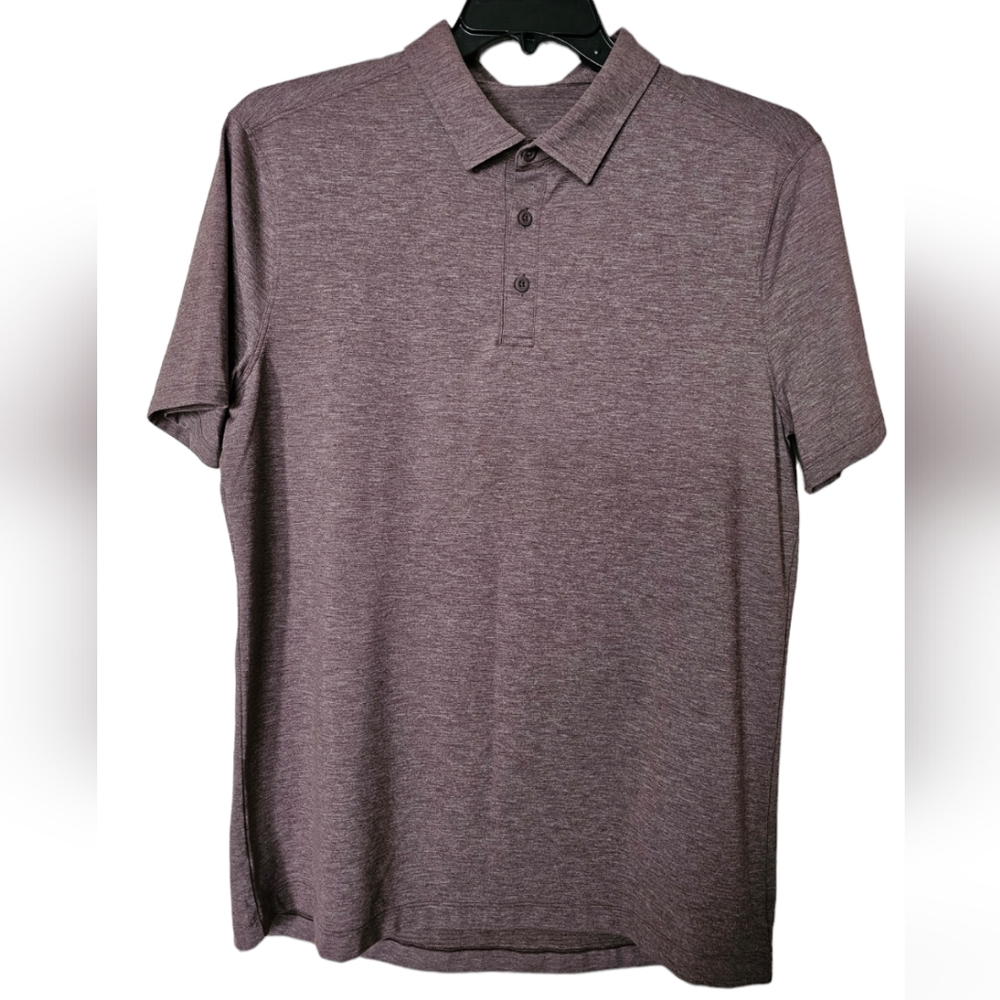 lululemon athletica Men's Polo Shirt - Heathered Purple